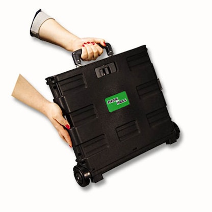 Artikelbild 5 für relaxdays Einkaufstrolley Kunststoff schwarz 42,0 x 37,0 x 39,0 cm, Artikelnummer 360691