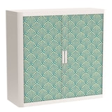 Artikelbild 1 für PAPERFLOW easyOffice Tropical Rollladenschrank 60740 2 Fachböden 110,0 x 41,5 x 104,0 cm, Artikelnummer 210779