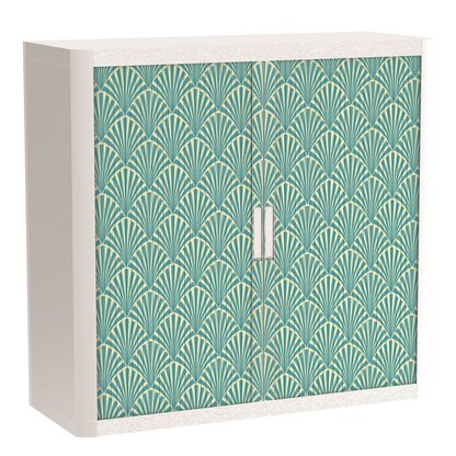 Artikelbild für PAPERFLOW easyOffice Tropical Rollladenschrank 60740 2 Fachböden 110,0 x 41,5 x 104,0 cm, Artikelnummer 210779
