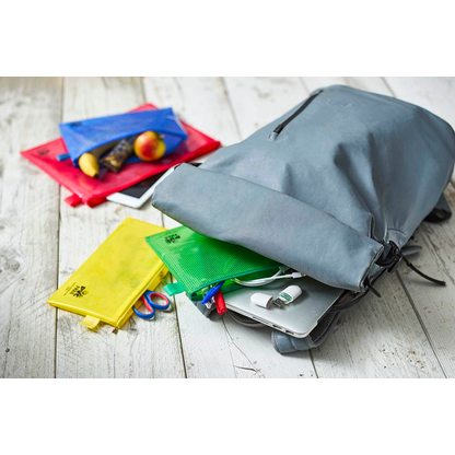 Artikelbild 3 für VELOFLEX Reißverschlussbeutel DIN lang gelb 0,26 mm, 1 St., Artikelnummer 190669