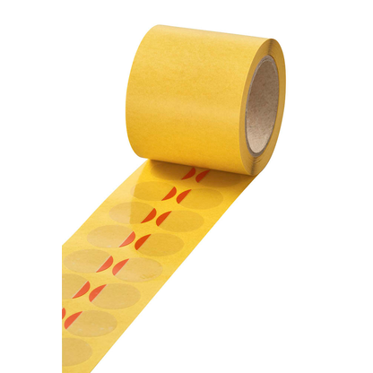 Artikelbild für VELOFLEX Folien-Verschlussetiketten transparent 25,0 x 25,0 mm, 1.000 St., Artikelnummer 847287