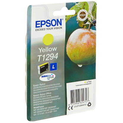 Artikelbild 2 für EPSON T1294L (Apfel) gelb Druckerpatrone, Artikelnummer 546051