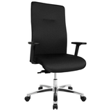 Artikelbild 1 für Topstar XXL Bürostuhl Big Star 20, BT290T W50 Stoff schwarz, Gestell alu, Artikelnummer 410878