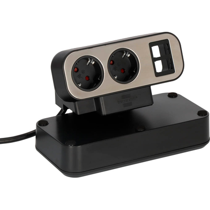 Artikelbild 3 für brennenstuhl estilo Duplex 10-fach Tischsteckdose 2,0 m schwarz, Artikelnummer 482614