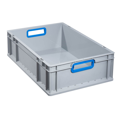 Artikelbild 2 für Allit ProfiPlus Eurobox grau, blau 40,0 x 60,0 x 17,0 cm, 1 St., Artikelnummer 837462