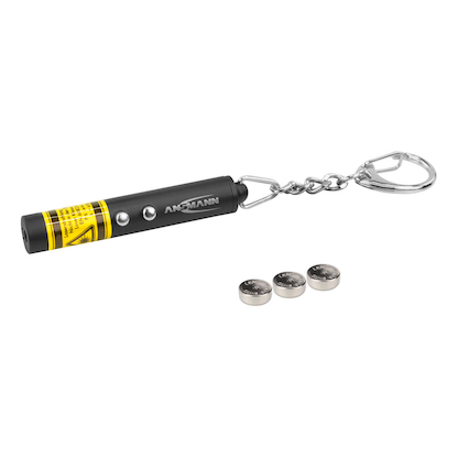 Artikelbild 3 für ANSMANN Laserpointer Keychain 2-in-1, roter Laser, Artikelnummer 976837