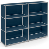 Artikelbild 1 für viasit Aktenregal System4 violettblau 152,9 x 40,4 x 118,2 cm, 1 St., Artikelnummer 501563