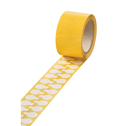 Artikelbild für VELOFLEX Folien-Verschlussetiketten transparent 15,0 x 15,0 mm, 1.000 St., Artikelnummer 847291