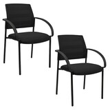 Artikelbild 1 für Topstar Besucherstühle AIRWORK MEETING 10.1 BB200BMT0CX0 schwarz Stoff, 2 St., Artikelnummer 616379