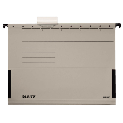 Artikelbild 3 für LEITZ Hängetaschen ALPHA® 1986 grau, 5 St., Artikelnummer 322356