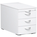 Artikelbild 1 für geramöbel Flex Rollcontainer weiß 4 Auszüge 43,8 x 80,0 x 56,5 cm, Artikelnummer 882112