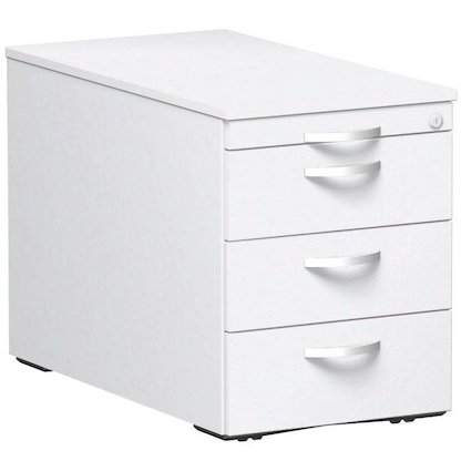 Artikelbild für geramöbel Flex Rollcontainer weiß 4 Auszüge 43,8 x 80,0 x 56,5 cm, Artikelnummer 882112