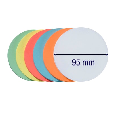 Artikelbild 2 für FRANKEN Moderationskarten farbsortiert Ø 9,5 cm, 500 St., Artikelnummer 670389
