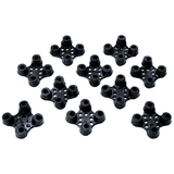 Artikelbild 1 für miltex Scrub Verbindungselemente für Fußmatten schwarz, 10 St., Artikelnummer 867412