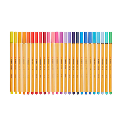 Artikelbild 2 für STABILO point 88 Fineliner farbsortiert 0,4 mm, 50 St., Artikelnummer 446240