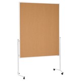 Artikelbild 1 für magnetoplan Moderationswand 120,0 x 150,0 cm braun, Artikelnummer 573081