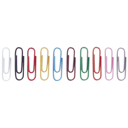 Artikelbild für ALCO Büroklammern farbsortiert kunststoffüberzogen, 1.000 St., Artikelnummer 820819