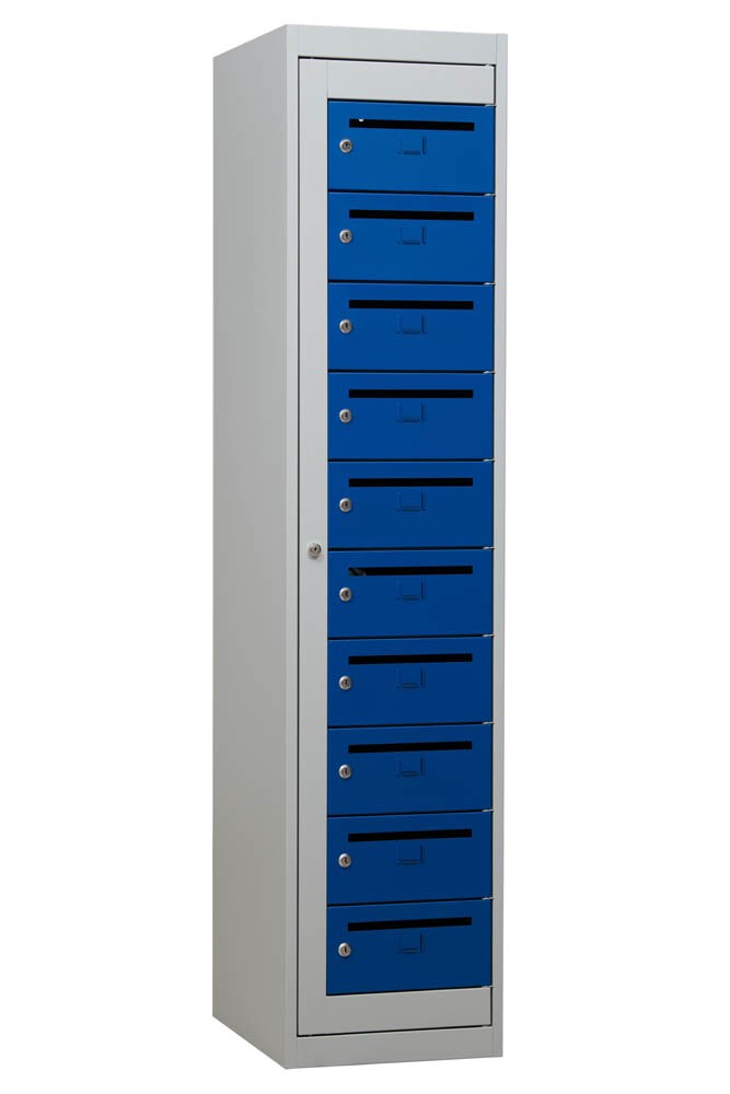preiswerter Schließfach-Stahlschrank für Umkleidekabine 10 Schließfächer preiswerter Schließfach-Stahlschrank für Umkleidekabine 10 Schließfächer