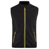Artikelbild 1 für BLAKLÄDER® unisex Softshellweste 3850 schwarz, gelb Größe M, Artikelnummer 723361