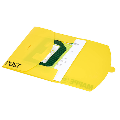 Artikelbild 10 für PAGNA Sammelmappe Postmappe Wallet DIN A4 gelb, 1 St., Artikelnummer 609358