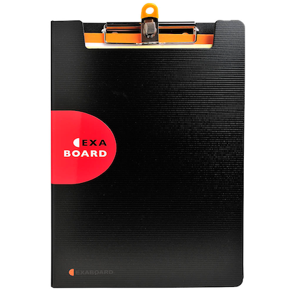 Artikelbild 4 für Exacompta Klemmbrettmappen Exaboard Klappe 52134E DIN A4 schwarz Kunststoff, 1 St., Artikelnummer 382844