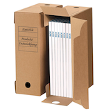 Artikelbild 1 für Top-Print Archivboxen braun 33,5 x 11,4 x 25,3 cm, 10 St., Artikelnummer 443341