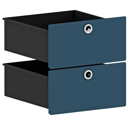 Artikelbild für viasit System4 Schubladen violettblau 37,5 x 37,5 x 37,5 cm, Artikelnummer 501777