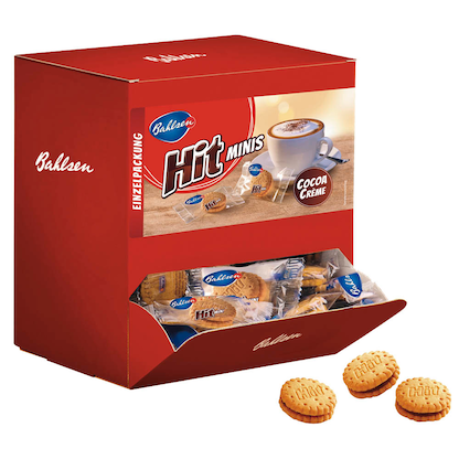 Artikelbild für Bahlsen Hit Minis Kekse 975,0 g, 150 St., Artikelnummer 838177