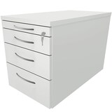 Artikelbild 1 für fm fastline Rollcontainer lichtgrau 4 Auszüge 43,6 x 80,0 x 52,0 cm, Artikelnummer 160343