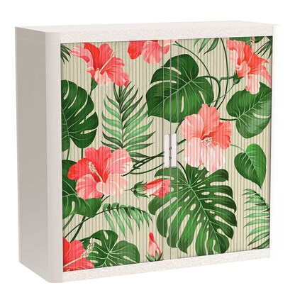 Artikelbild für PAPERFLOW easyOffice Tropical Rollladenschrank 62730 2 Fachböden 110,0 x 41,5 x 104,0 cm, Artikelnummer 209979