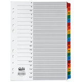 Artikelbild 1 für dots Ordnerregister Mylar DIN A4 Vollformat A-Z farbig 20-teilig, 1 Satz, Artikelnummer 487025