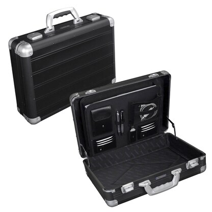 Artikelbild für ALUMAXX Aktenkoffer VENTURE Aluminium schwarz 45,5 x 13,5 x 33,5 cm, Artikelnummer 241188