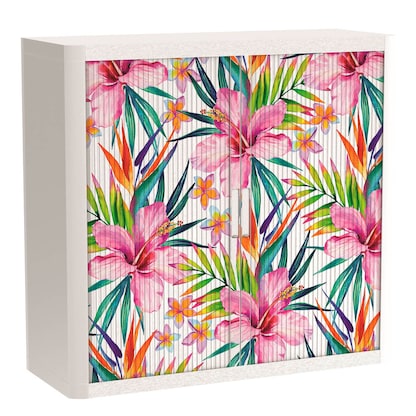 Artikelbild für PAPERFLOW easyOffice Tropical Rollladenschrank 62746 2 Fachböden 110,0 x 41,5 x 104,0 cm, Artikelnummer 210027