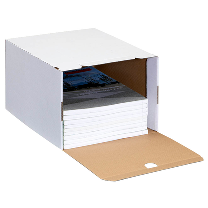 Artikelbild 3 für Top-Print Archivboxen weiß/rot 24,4 x 32,1 x 18,5 cm, 10 St., Artikelnummer 710996