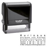 Artikelbild 1 für trodat Textstempel, individualisierbar printy 4915 selbstfärbend schwarz Logo möglich, 1 St. - Direkt online personalisieren, Artikelnummer 640551