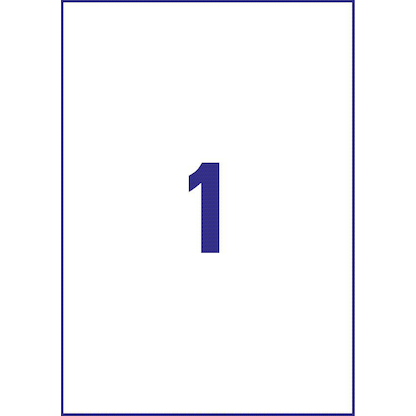 Artikelbild 3 für AVERY Zweckform J8867-5 Magnetschilder weiß 21,0 x 29,7 cm, 5 St., Artikelnummer 651310