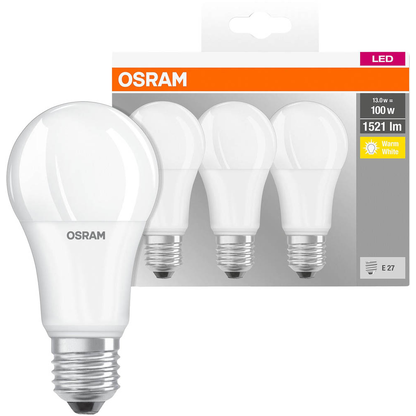Artikelbild 2 für OSRAM LED-Lampe BASE RETRO CLA 100 E27 13 W matt, Artikelnummer 787172