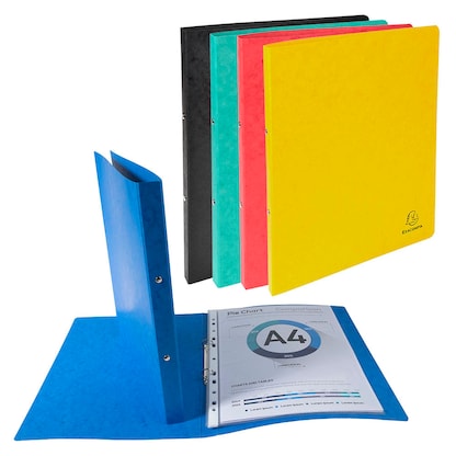 Artikelbild für Exacompta Ringbuch 2-Ringe farbsortiert 2,0 cm DIN A4, 20 St., Artikelnummer 681068