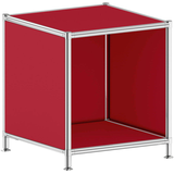 Artikelbild 1 für viasit Aktenregal System4 rubinrot 40,4 x 40,4 x 43,2 cm, 1 St., Artikelnummer 501712