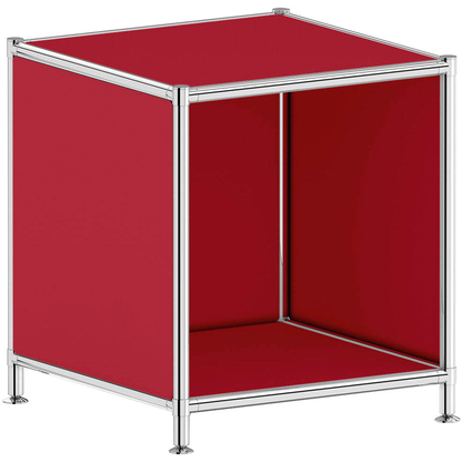 Artikelbild für viasit Aktenregal System4 rubinrot 40,4 x 40,4 x 43,2 cm, 1 St., Artikelnummer 501712