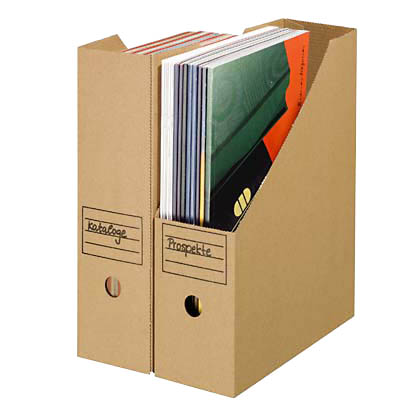 Artikelbild für Top-Print Archiv-Stehsammler braun, 10 St., Artikelnummer 777763