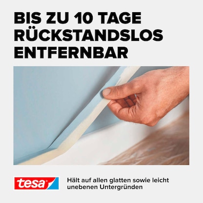 Artikelbild 4 für tesa CLASSIC Kreppband beige 19,0 mm x 50,0 m 1 Rolle, Artikelnummer 724129