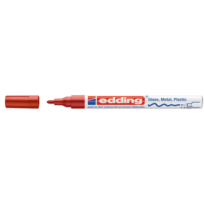 Artikelbild 10 für edding 751 creative Lackmarker farbsortiert 1,0 - 2,0 mm, 10 St., Artikelnummer 126144