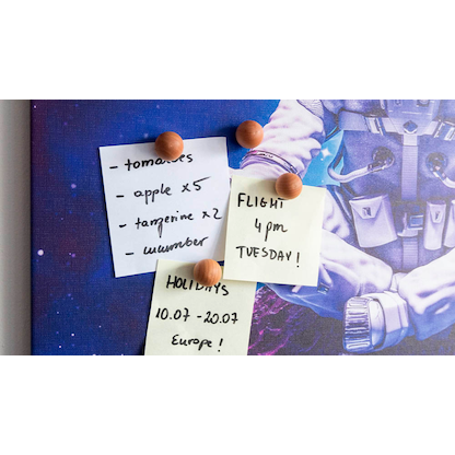 Artikelbild 4 für ALLboards Kugel Magnet braun, Holz 2,0 x 2,0 cm, 6 St., Artikelnummer 503528