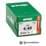 Artikelbild 1 für SPAX® Universalschrauben T20 Senkkopf WIROX 0191010400455 4 mm x 45 mm, 500 St., Artikelnummer 395966