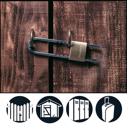 Artikelbild 4 für Master Lock® Vorhängeschloss 1950EURDCC gold verstellbar: 6,0 bis 15,0 cm, 1 St., Artikelnummer 726782