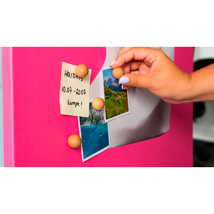 Artikelbild 5 für ALLboards Kugel Magnet braun, Holz 2,0 x 2,0 cm, 6 St., Artikelnummer 503528