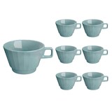 Artikelbild 1 für BAUSCHER Kaffeetassen EDGE grün 0,35 l, 6 St., Artikelnummer 819569
