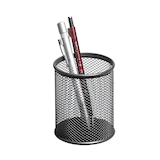 Artikelbild 1 für Zeller Stiftehalter Meshline anthrazit Metall, lackiert 8,3 x 8,3 x 9,5 cm, Artikelnummer 811026