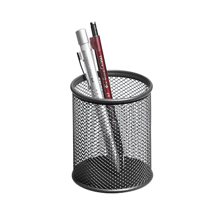 Artikelbild für Zeller Stiftehalter Meshline anthrazit Metall, lackiert 8,3 x 8,3 x 9,5 cm, Artikelnummer 811026